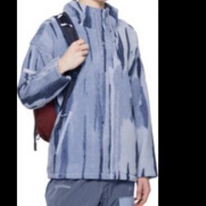 Columbia X MADHappy Men's Blue Patterned Fleece Hoodie